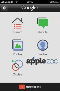 google plus app iphone 
