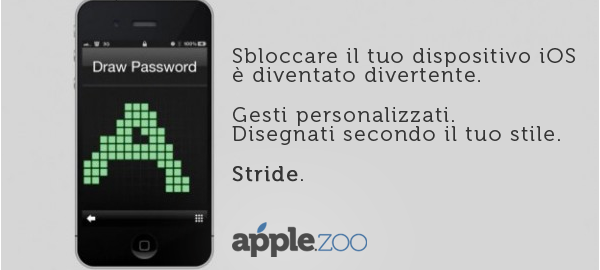 Stride rende lo sblocco con password divertente