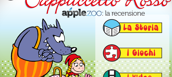 Cappuccetto rosso, arriva la coloratissima App per bambini su iPad ed iPhone
