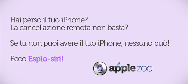 Arriverà prima Siri in Italiano o esploSiri?