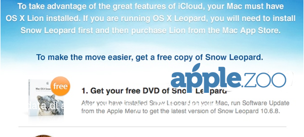 Snow Leopard in regalo ai possessori di un account MobileMe
